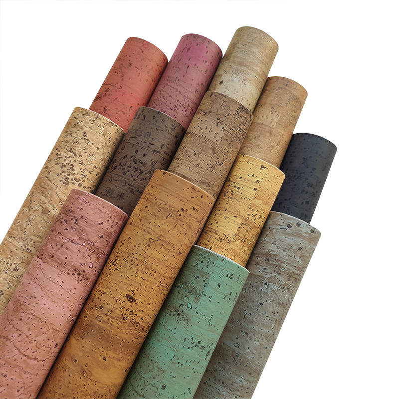 Home Textiles Portugal - สีโปรตุเกส Cork ผ้า Faux หนังแผ่นสำหรับต่างหู,รองเท้า,กระเป๋า,Bows,งานฝีมือ DIY