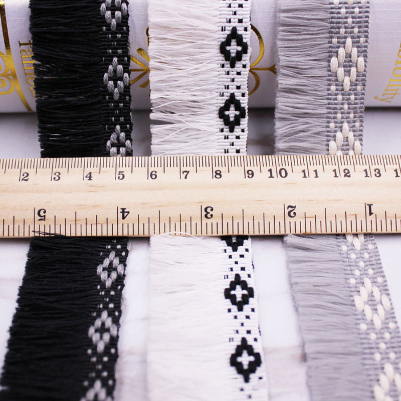 1 เมตร/ล็อตพู่ Fringe Trim ผ้า - Home Ec Textiles บทวิจารณ์และราคา