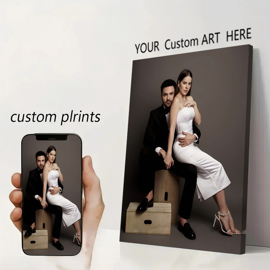 โปสเตอร์ผ้าแคนวาสพิมพ์ลายตามสั - Home Textiles Photos บทวิจารณ์และราคา