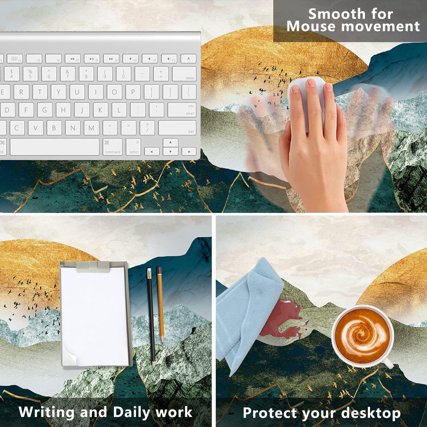 แผ่นรองเมาส์รูปภาพแบบกำหนดเอง  - Home Textiles Photos บทวิจารณ์และราคา