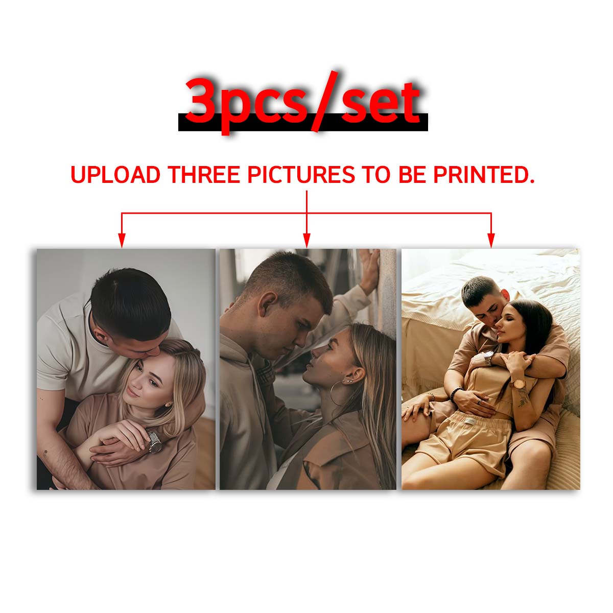 ภาพวาดสีน้ำมันแบบสามชิ้น - กรอ - Home Textiles Photos บทวิจารณ์และราคา