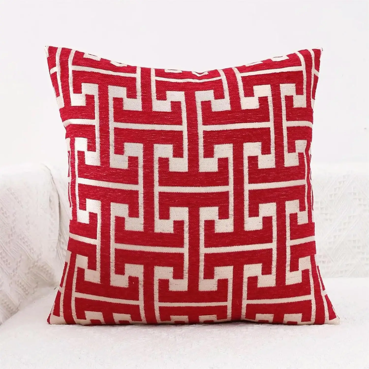 1 PC เย็บปักถักร้อยรายละเอียดเ - Pillow Cover 20X20 บทวิจารณ์และราคา