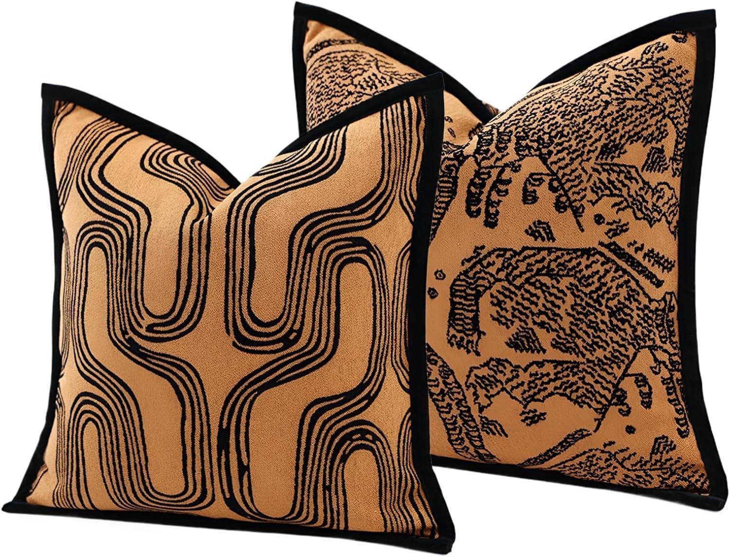 ปลอกหมอนอิงลายแจ็คการ์ดเรขาคณิ - Pillow Cover 20X20 บทวิจารณ์และราคา