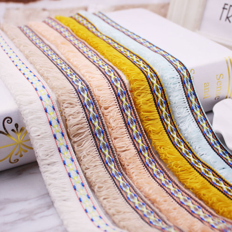 2 หลา/Lot พู่ Fringe Trim ผ้าพ - Home Ec Textiles บทวิจารณ์และราคา