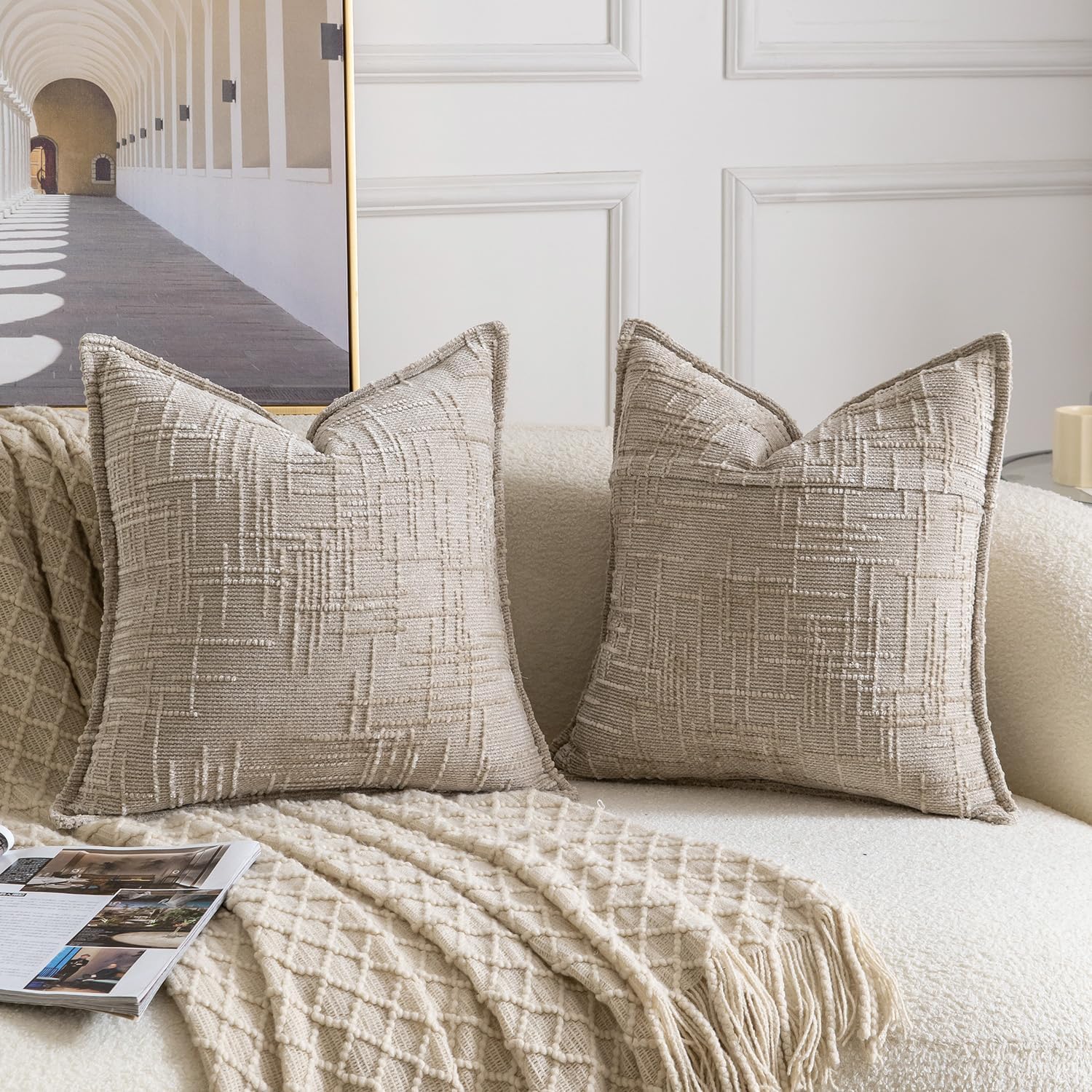 ปลอกหมอนอิงตกแต่งแบบนุ่ม 1 ชิ้ - Pillow Cover 20X20 บทวิจารณ์และราคา
