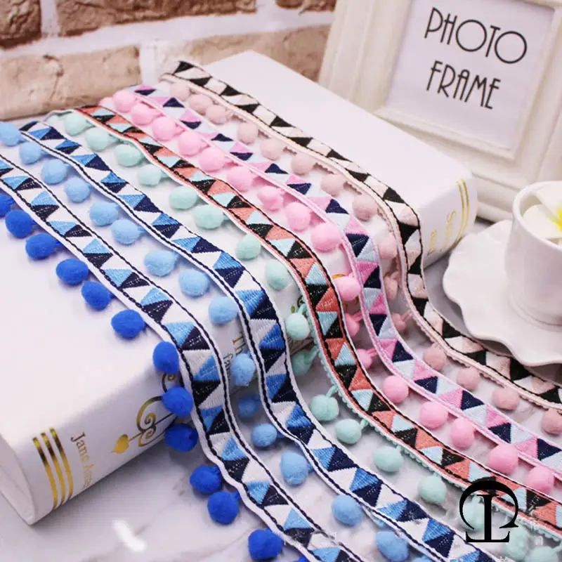 1-10Yards ปอมปอมลูกไม้ประดับลู - Home Ec Textiles บทวิจารณ์และราคา