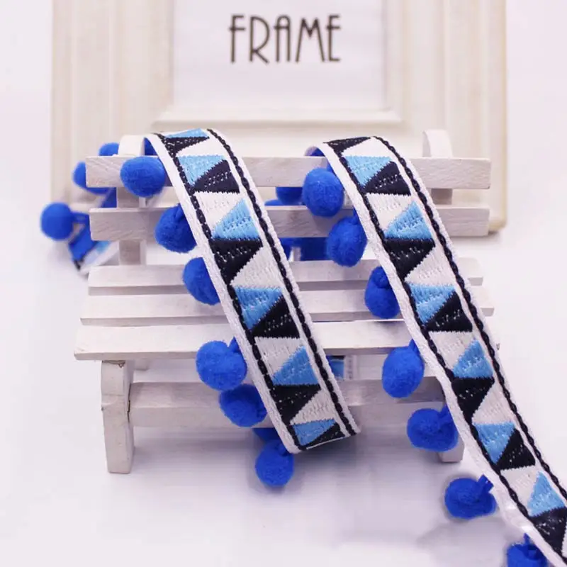 1-10Yards ปอมปอมลูกไม้ประดับลู - Home Ec Textiles บทวิจารณ์และราคา