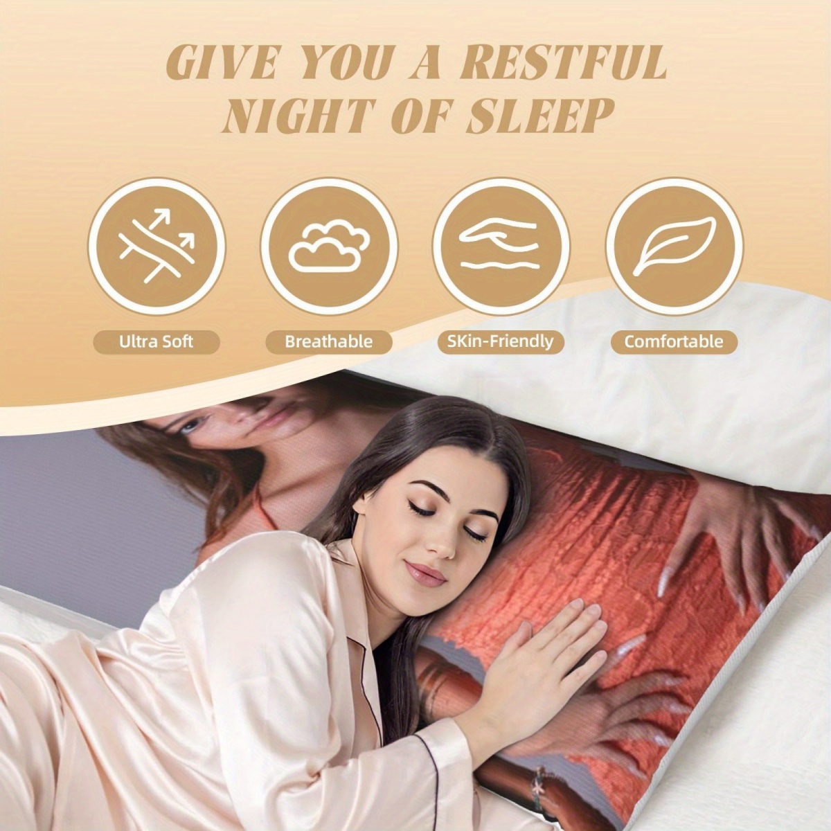 ปลอกหมอนอิงลายภาพถ่ายสั่งทำพิเ - Home Textiles Photos บทวิจารณ์และราคา